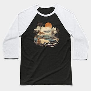 nothern exposure: 50s painting summer vibes Baseball T-Shirt